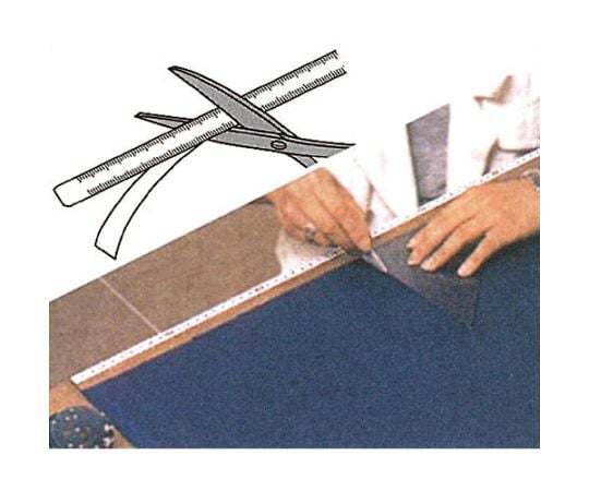 13mm x 5.0m Adhesive scale tape (positive scale) EA720YY-5 1 piece