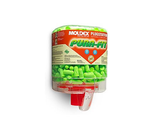 耳栓/グリーン(ﾃﾞｨｽﾍﾟﾝｻｰ付/250組)　EA800VH-21 1個