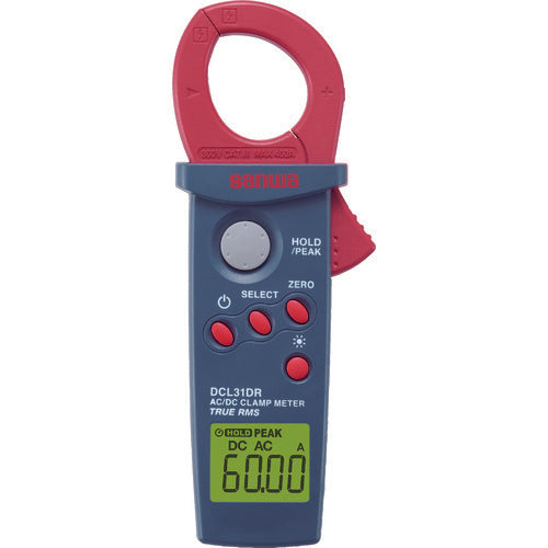 SANWA AC/DC compatible digital mini clamp meter DCL31DR 1 unit