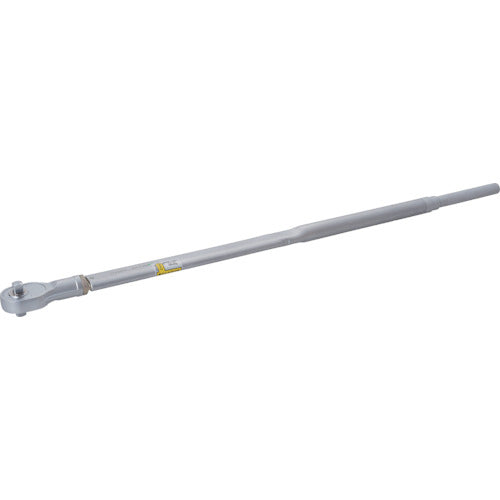 TONE preset torque wrench for left and right screws, 19mm socket, 1388mm overall length, T6L850NR, 1 pc