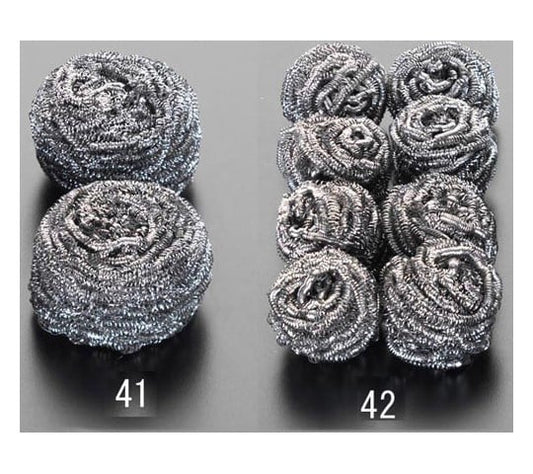 60x 70mm Stainless Steel Scrubber (2 pieces) EA928AG-41 1PACK