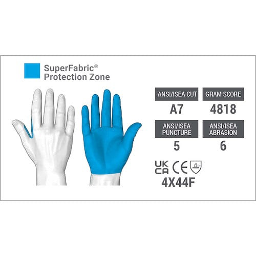 HEX ARMOR Cut-Resistant Gloves Level 6 Series 9011 L 754046 1 pair