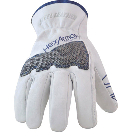 ＨＥＸ　ＡＲＭＯＲ　耐切創手袋　スチールレザー３　５０３３　Ｍ　754086　1 双