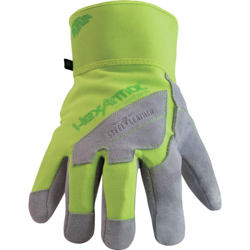 HEX ARMOR 내절 창갑 장 스틸 가죽 9 5039 L 754095 1 쌍