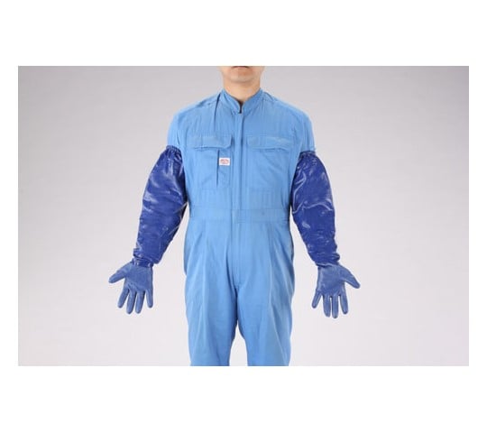 [Ｍ/650mm] 手袋(耐酸･耐油･耐溶剤)　EA354BW-28 1双