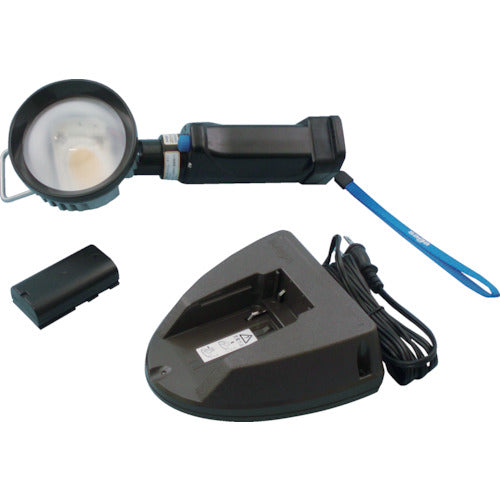 Saga 12W LED high intensity cordless light set, high color rendering, charger included, LB-LED12W-FL-RA, 1 unit