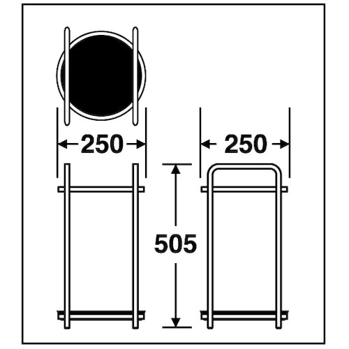 Teramoto Mini Umbrella Stand R4 UB-282-410-0 1 unit