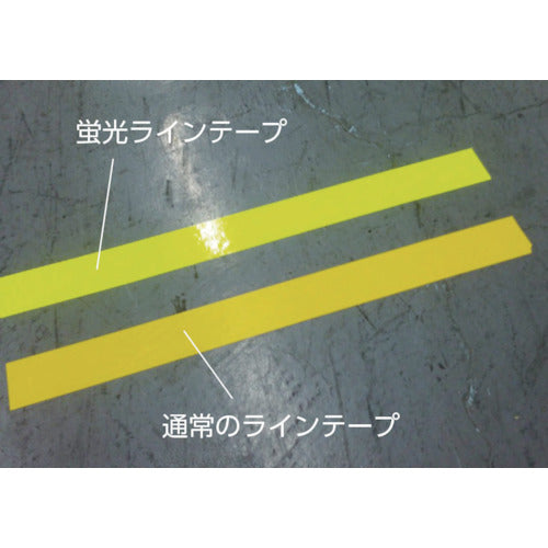 TRUSCO Fluorescent Line Tape 50mm x 33m White TLK-5033W 1 Roll