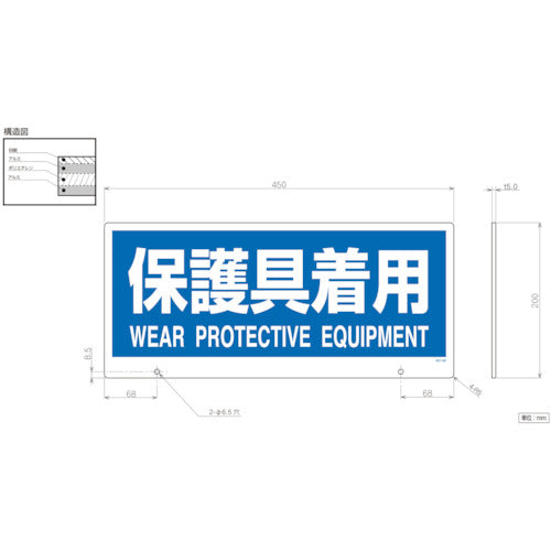 Unit TalkNavi 2 Display board Protective gear worn 881-98 1 sheet