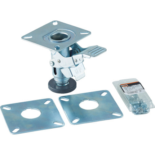 TRUSCO Steel Transport Vehicle Lock Stopper H Set for φ100 LSH-3SET 1 S