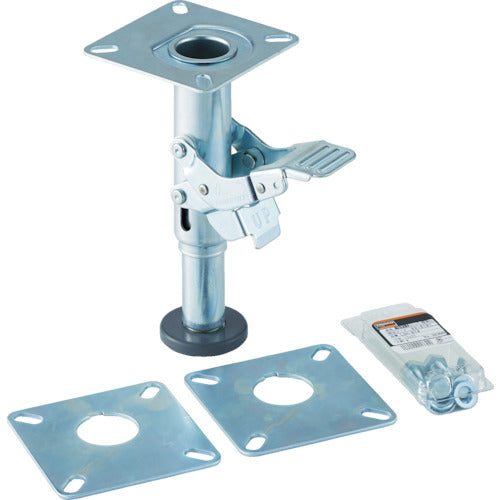 TRUSCO Steel Transport Vehicle Lock Stopper P Set for φ200 LSP-1SET 1 S