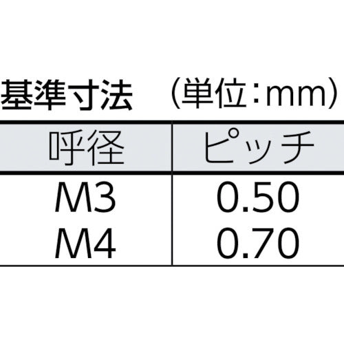 ＴＲＵＳＣＯ　化粧ビス　ＮＯ．１　白　Ｍ３×６　３５個入　B46-0306　1 PK