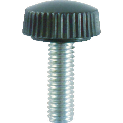 TRUSCO Decorative Screw No. 2 Black M5 x 12 20 pieces B49-0512 1 PK