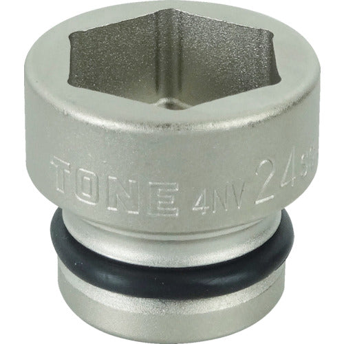 ＴＯＮＥ　インパクト用ショートソケット　２２ｍｍ　4NV-22SS　1 個