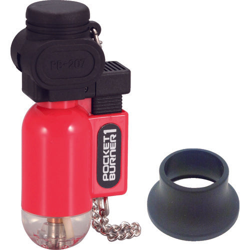 PRINCE Pocket Burner 1 Clear Red PB1-S-CR 1 piece