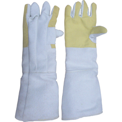 Newtex Heat Resistant Gloves Zetex Aramid Palm Gloves 58cm 2100198 1 pair