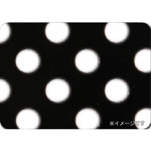 Alinco Aluminum Composite Plate Punch 3 x 600 x 450 Black CG46P-11 1 Sheet