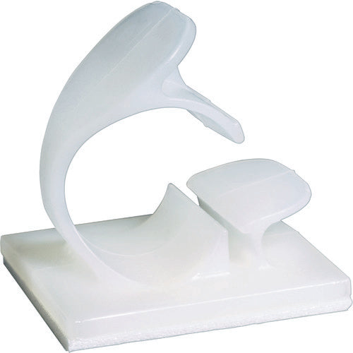 PANDUIT Cord Clip with Adhesive Tape Natural (50 pieces) LWC50-AL 1 bag