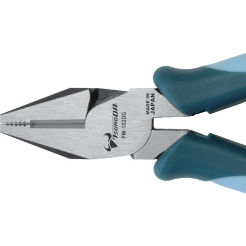 TTC POWER 펜치 (편심 테코) 엘라스토머 그립 PW-102DG 1 쵸