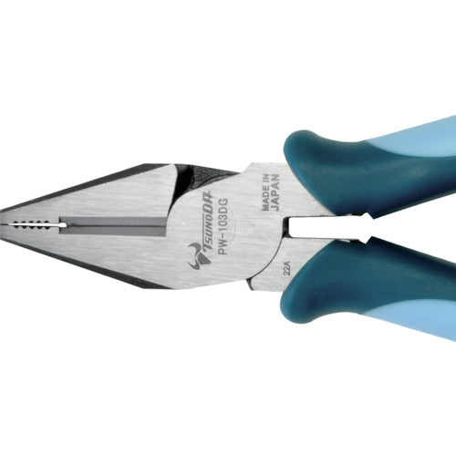 TTC POWER 펜치 (편심 테코) 엘라스토머 그립 PW-103DG 1 쵸