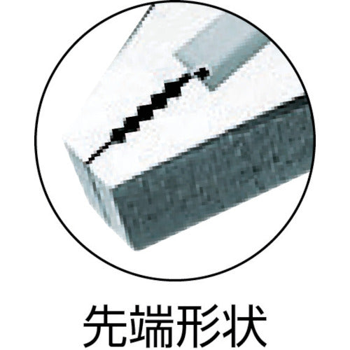 TTC POWER 펜치 (편심 테코) 엘라스토머 그립 PW-104DG 1 쵸