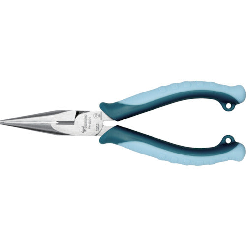 TTC POWER 라디오 펜치 JIS (편심 테코) 엘라스토머 그립 PW-202DG 1 쵸