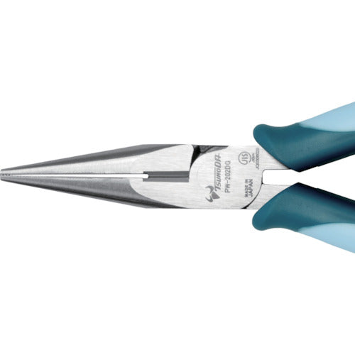 TTC POWER 라디오 펜치 JIS (편심 테코) 엘라스토머 그립 PW-202DG 1 쵸