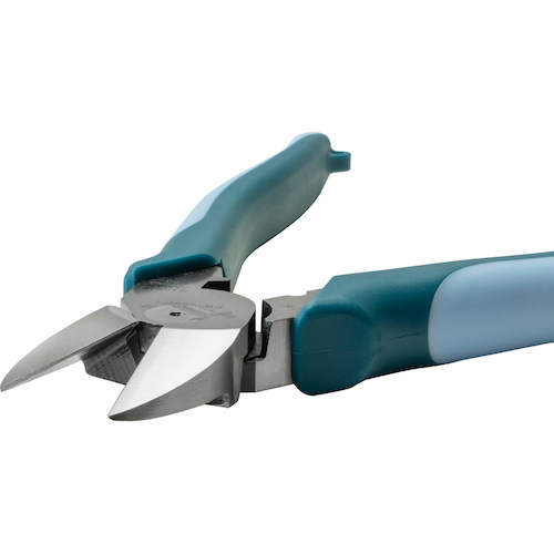 TTC POWER 얇은 날 니퍼(편심 테코) 엘라스토머 그립 전장 225mm PW-305DG