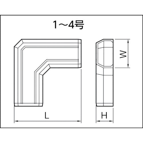 マサル　ニュー・エフモール付属品　マガリ　４号　ミルキーホワイト　SFMM43　1 個