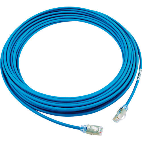 ＰＡＮＤＵＩＴ　カテゴリ６Ａ細径シールドパッチコード　１０ｍ　青　STP28X10MBU　1 本