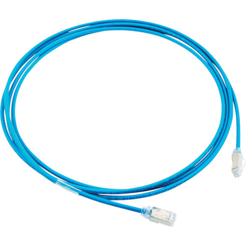 ＰＡＮＤＵＩＴ　カテゴリ６Ａ細径シールドパッチコード　３ｍ　青　STP28X3MBU　1 本