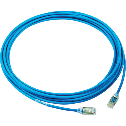ＰＡＮＤＵＩＴ　カテゴリ６Ａ細径シールドパッチコード　５ｍ　青　STP28X5MBU　1 本