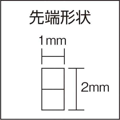 ＴＴＣ　Ｔｒｉｎｉｔｙ　先細リードペンチ（溝無）　TM-08　1 丁