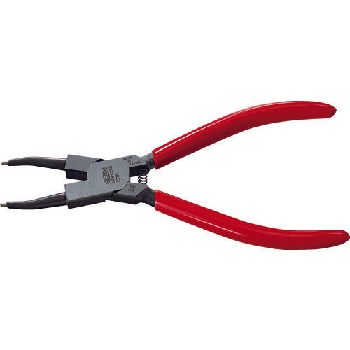 EBI Snap Ring Pliers for Holes, Straight Claws, Total Length 178mm, CS175, 1 Pcs