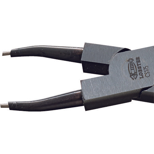 エビ　スナップリングプライヤー　穴用・直爪　全長１７８ｍｍ　CS175　1 丁