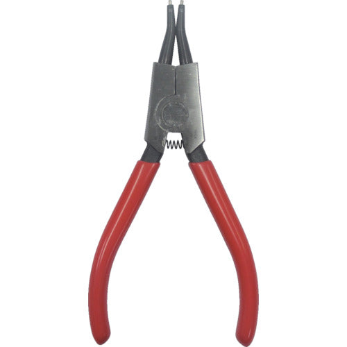 EBI Snap Ring Pliers for Shafts, Straight Claws, Total Length 145mm, OS125, 1 Pcs