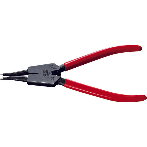 EBI Snap Ring Pliers for Shafts, Straight Jaws, Total Length 174mm, OS175, 1 Pcs