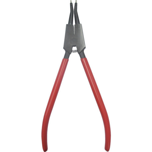 EBI Snap Ring Pliers for Shafts, Straight Jaws, Total Length 242mm, OS230, 1 Pcs