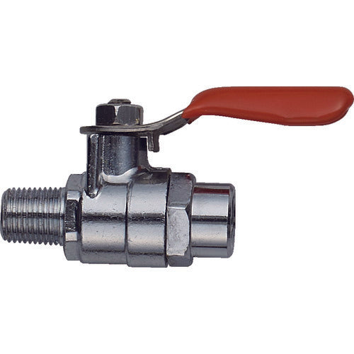 WTB Ball Valve Orange Ball Cock Connection Diameter D1 x D2: R1/8 x G1/8 WMF-1P 1 pc