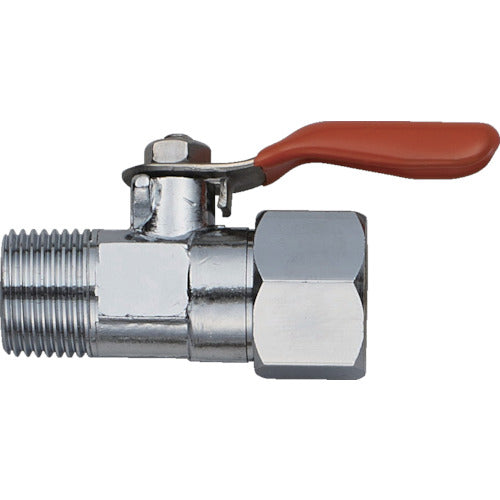 ＷＴＢ　ボールバルブ　オレンジボールコック　接続口径Ｄ１×Ｄ２：Ｒ３／８×Ｇ３／８　WMF-3P　1 個