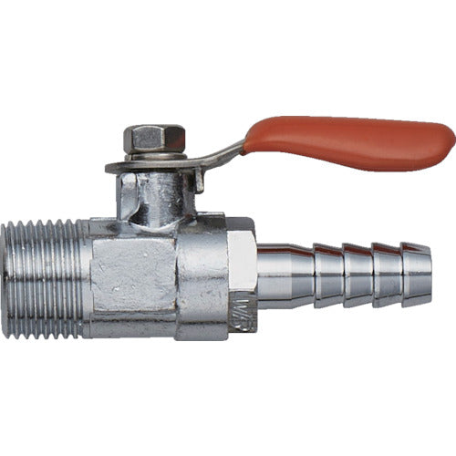 WTB Ball Valve Orange Ball Cock Connection Diameter D1 x D2: R3/8 x R3/8 WMH-309P 1 pc
