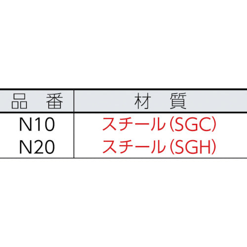 ＤＡＩＫＥＮ　ドアハンガー　ニュートン１０ハンガーレール２０００　N10-HR2000　1 本