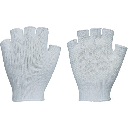 후쿠 토쿠 노비 노비 미끄럼 방지 장갑 F 도트 화이트 무료 58 1 쌍