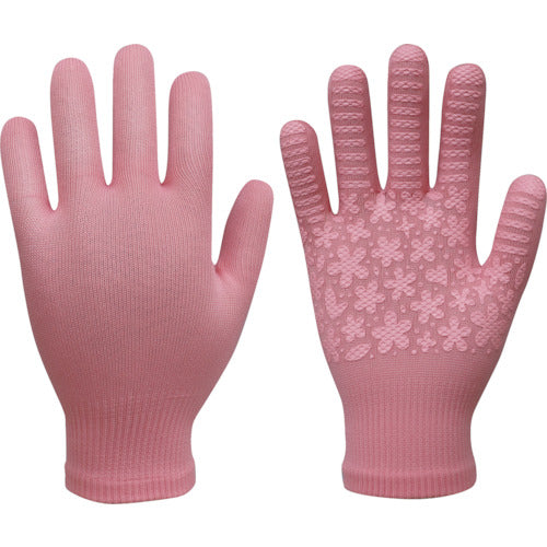 후쿠 토쿠 일본 제 미끄럼 방지 장갑 라쿠 라이트 핑크 779-LPNK 1 쌍