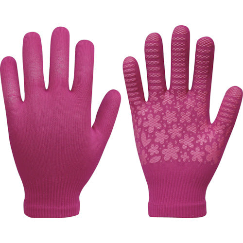Fukutoku Japanese-made anti-slip gloves Rakutte Pink 779-PNK 1 pair