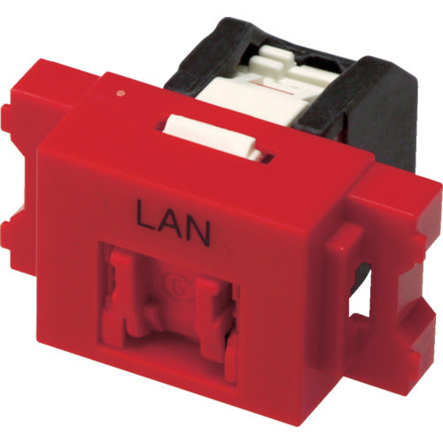 코닝 Cat6 RJ45 모듈러 잭+JIS 플레이트용 어댑터 세트 VOL-6OCBZL-RDL 1 S