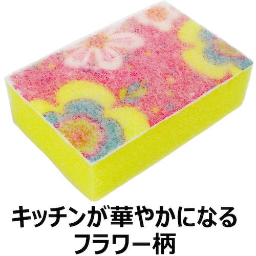 키크론 스폰지 클리너트 주방 스폰지 플라워 P 102051 1 개