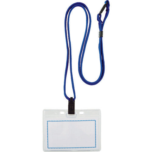 TRUSCO 스트랩 첨부 휘슬 명찰 소프트 블루 TNH-SB 1장