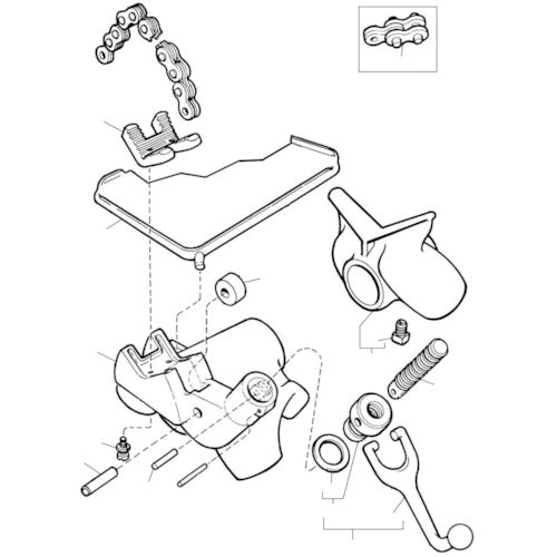 ＲＩＤＧＩＤ　Ｂ−２２−Ｘ　リヤーサポート　Ｆ／５６０　40850　1 PK