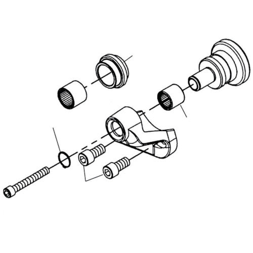 ＲＩＤＧＩＤ　ロールグルーバー用パーツ　リテイリングリング（４個入り）　93852　1 PK